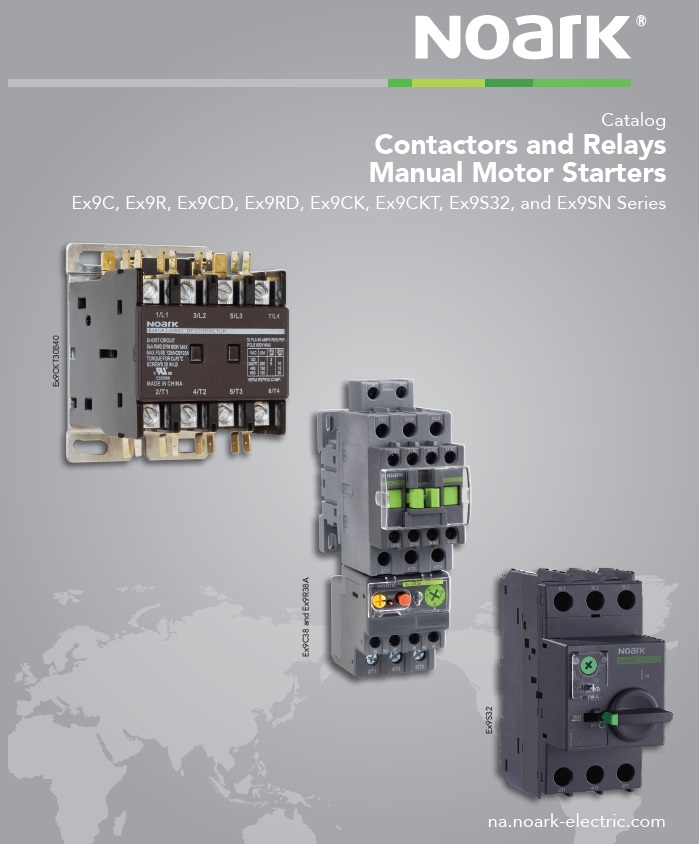 Noark Contactors and Relays Manual Motor Starters Catalog